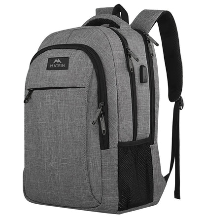 MATEIN SleekGuard Laptop Backpack with USB Port