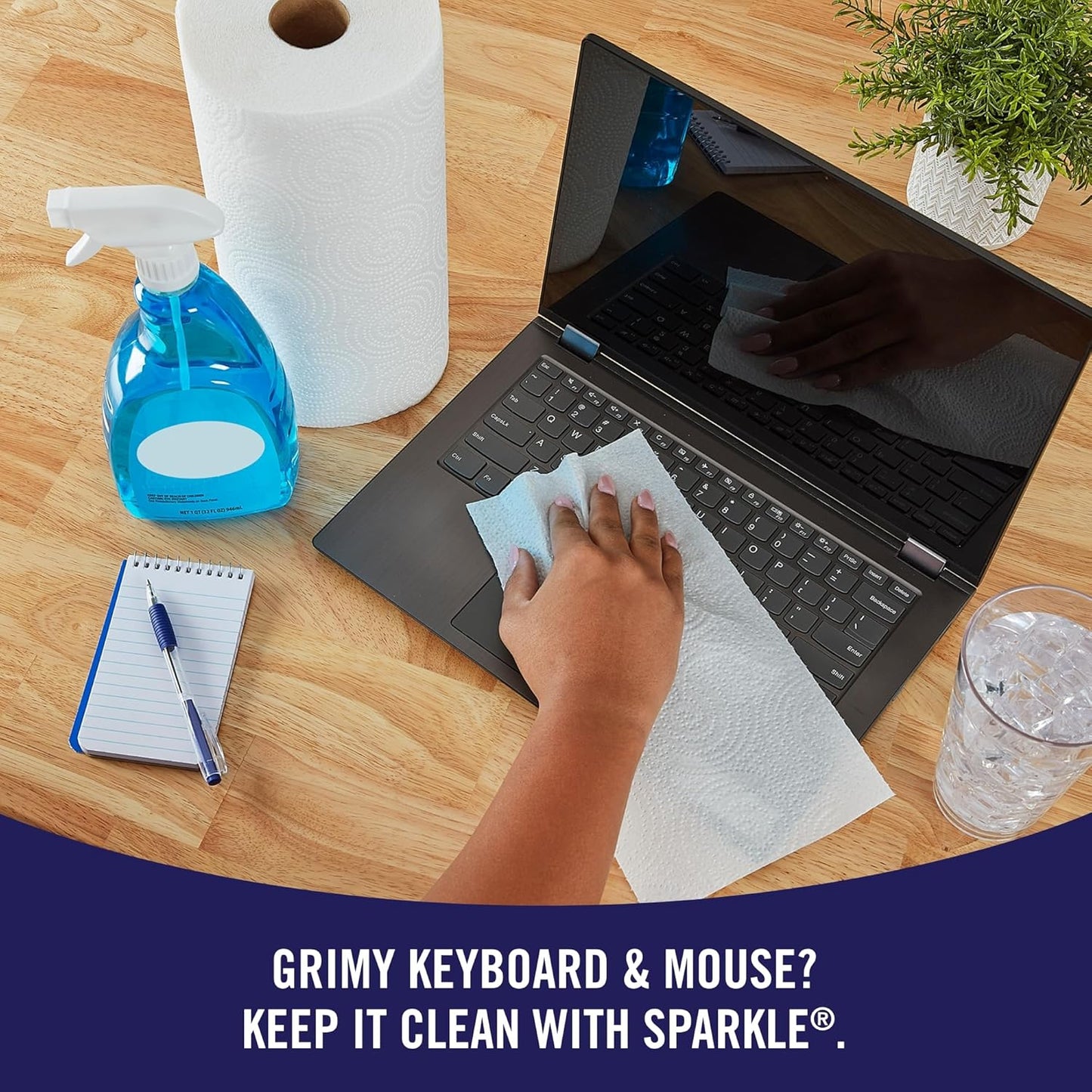 Sparkle Flexi-Size Towels - 6=12 Rolls, Full & Half Sheets