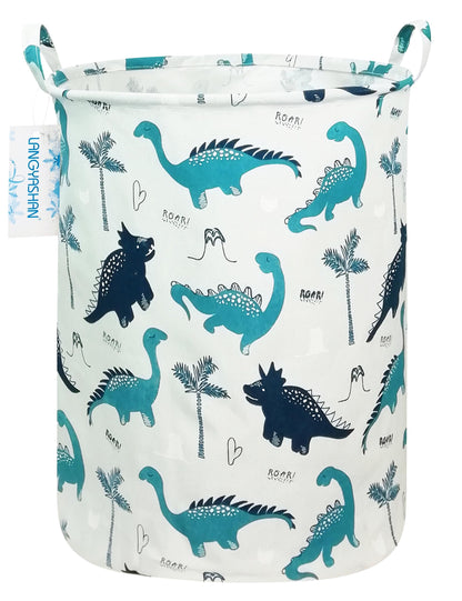 Collapsible Canvas Hamper by LANGYASHAN