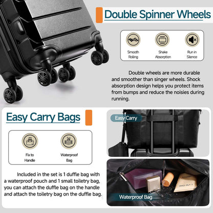 Hoteel 3-Piece Luggage Set