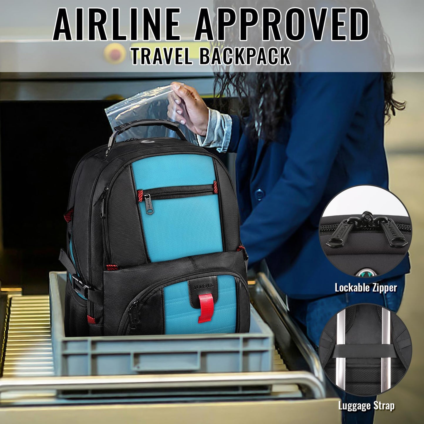 AirTech 50L Travel Backpack