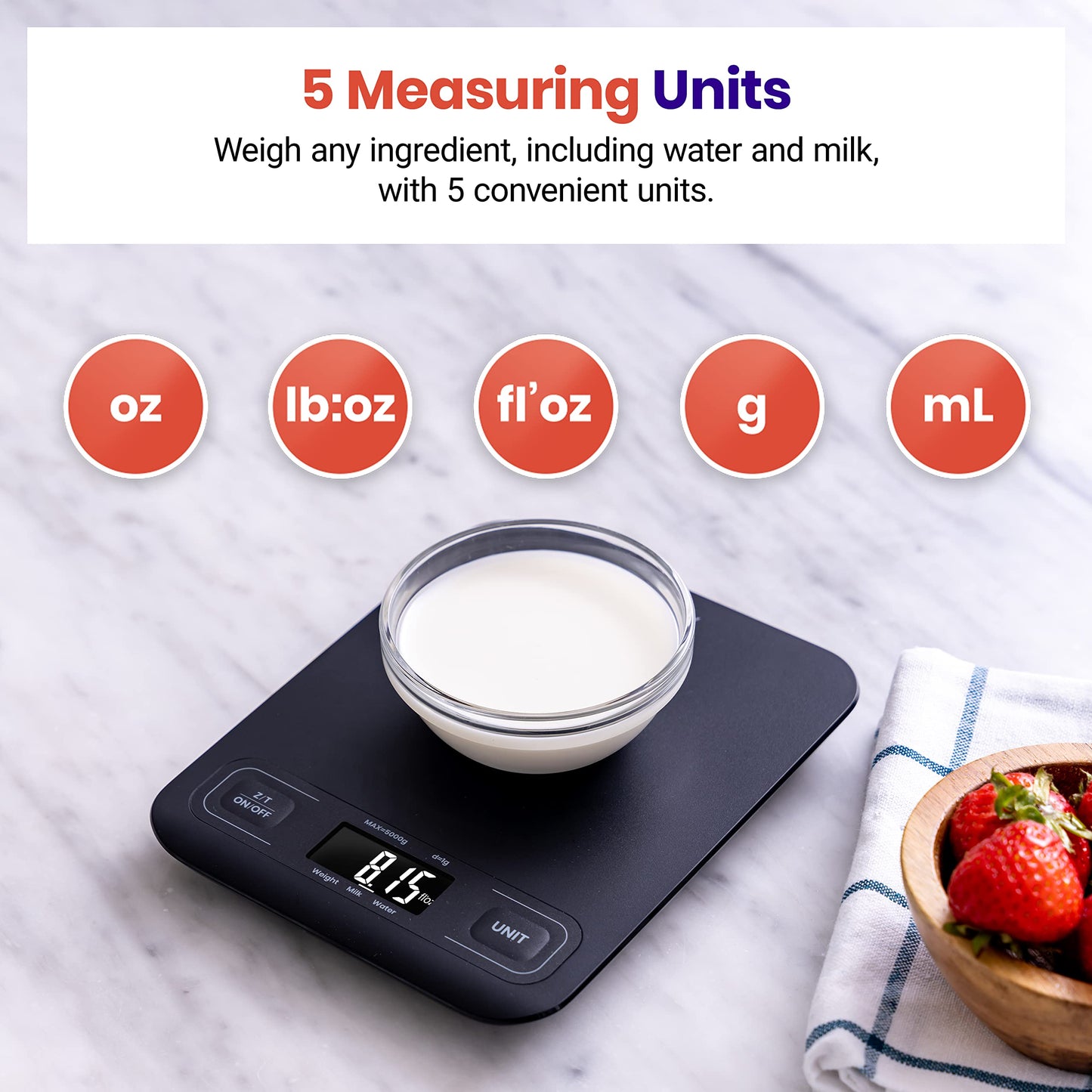 Etekcity Precision Scale: Grams & Ounces Master