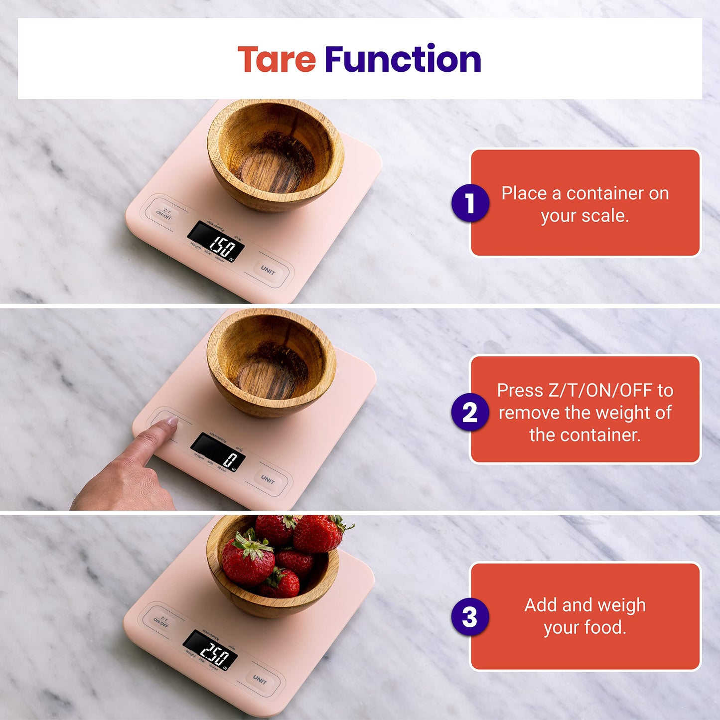 Etekcity Precision Scale: Grams & Ounces Master