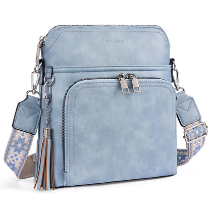 Tassel Charm Crossbody Bag for Women