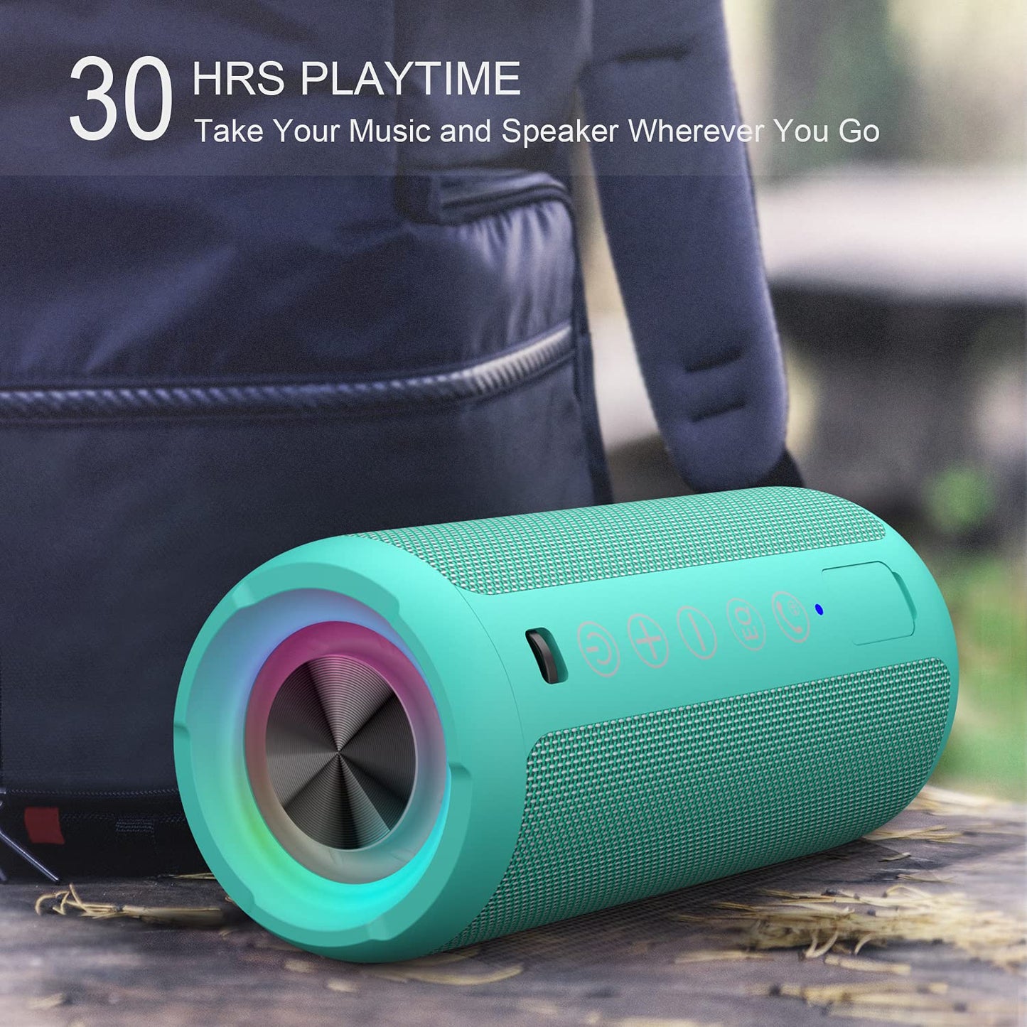 Ortizan AquaBass: IPX7 Bluetooth Speaker & Gift Pick