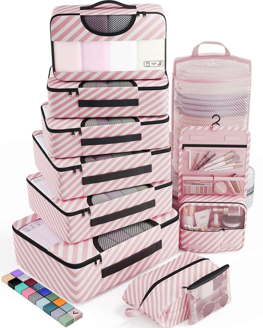 Veken Travel Cubes - 8 Piece Set