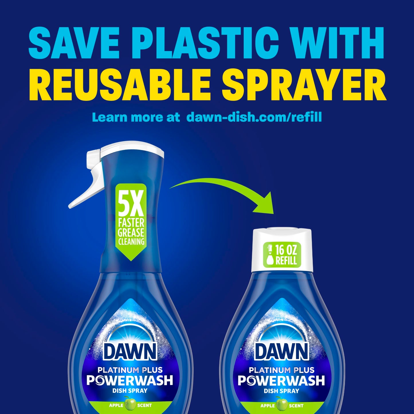Dawn Powerwash Fresh: 1 Spray + 3 Refill Bundle
