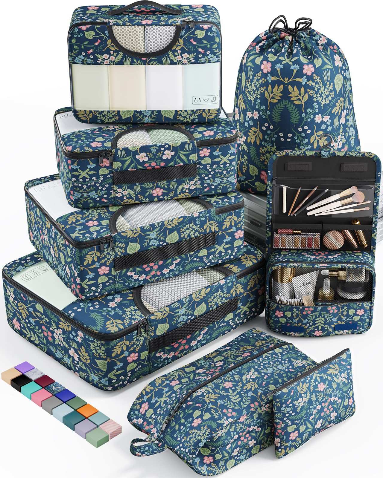 Veken Travel Cubes - 8 Piece Set