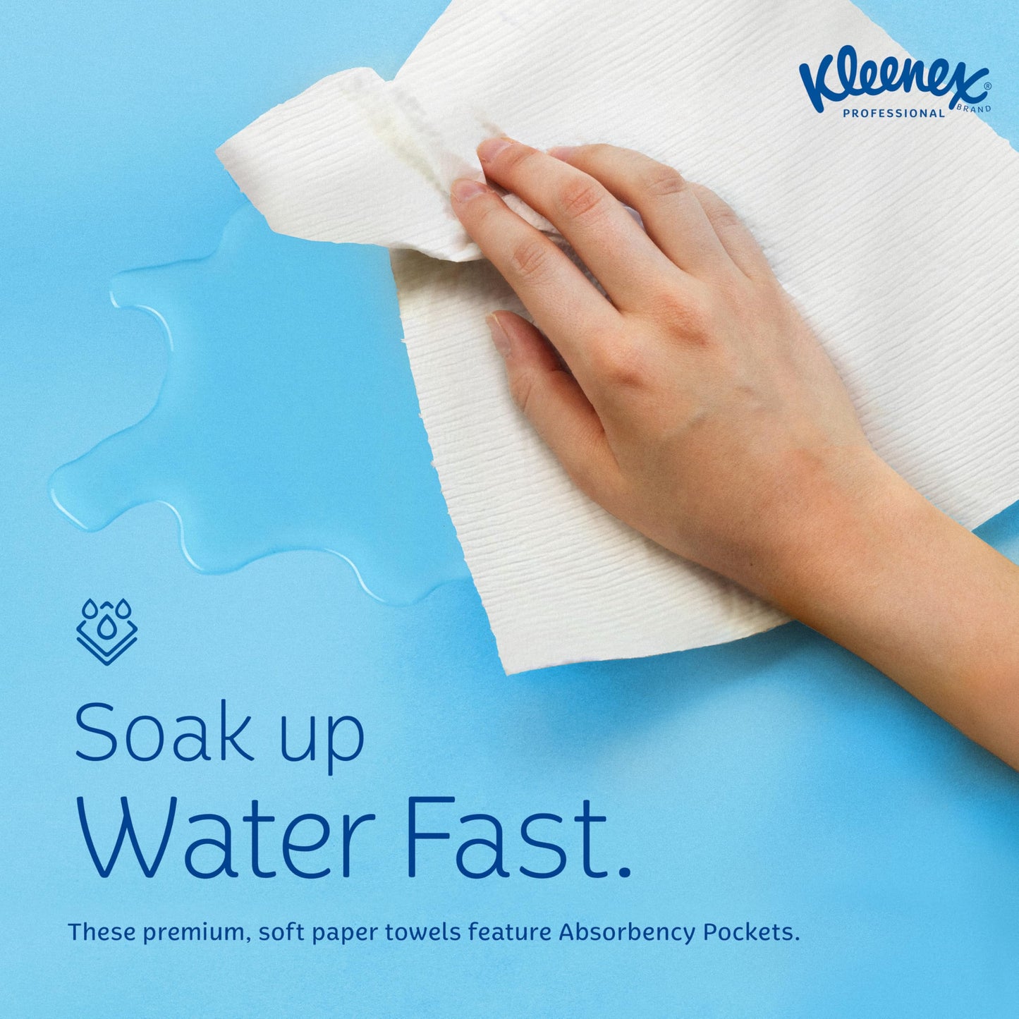Kleenex Pro MultiFold Towels - Absorbency, 1200 Sheets