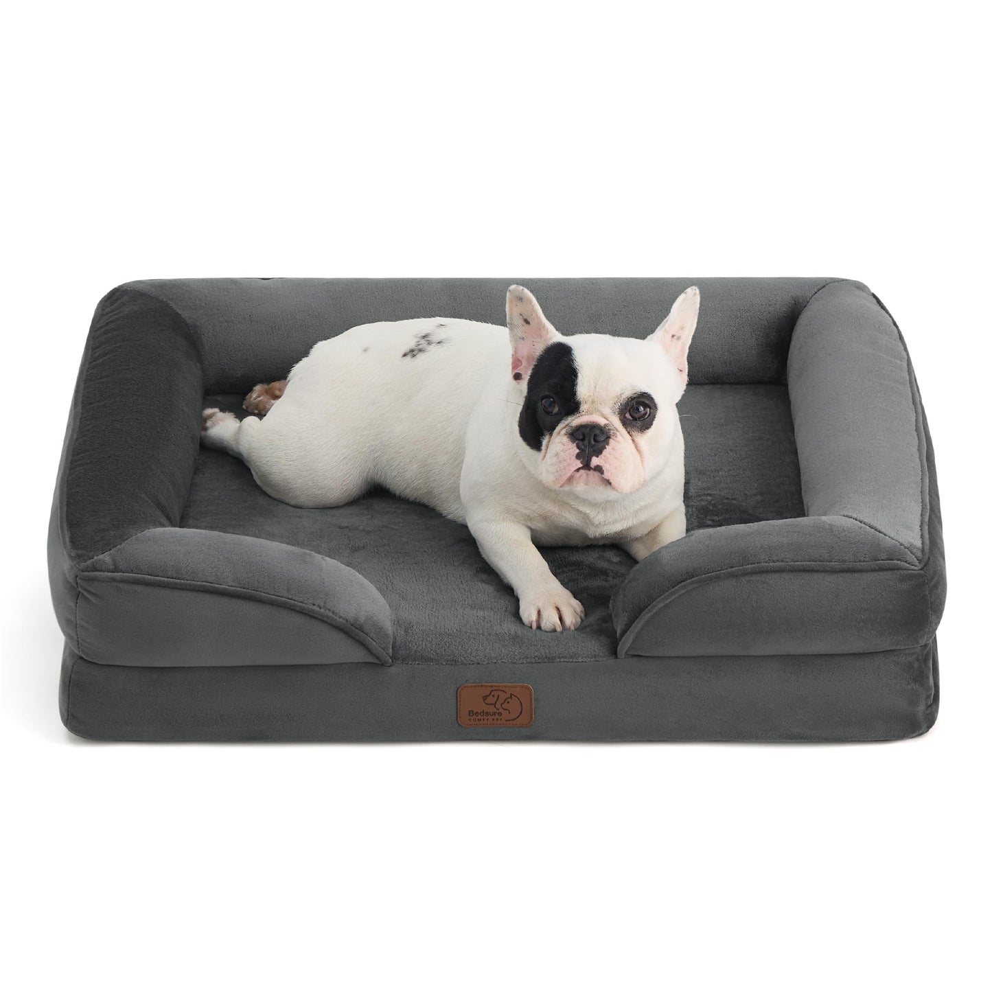 ComfyPaws Orthopedic Washable Dog Sofa - Large, Grey