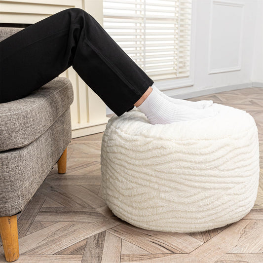 VersaPouf: Unstuffed Ottoman & Foot Rest Cover