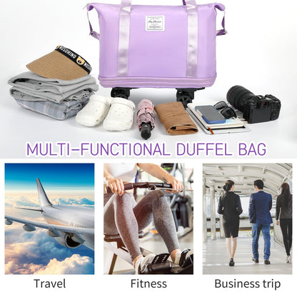 VoyagePro Expandable Wheeled Duffle Bag