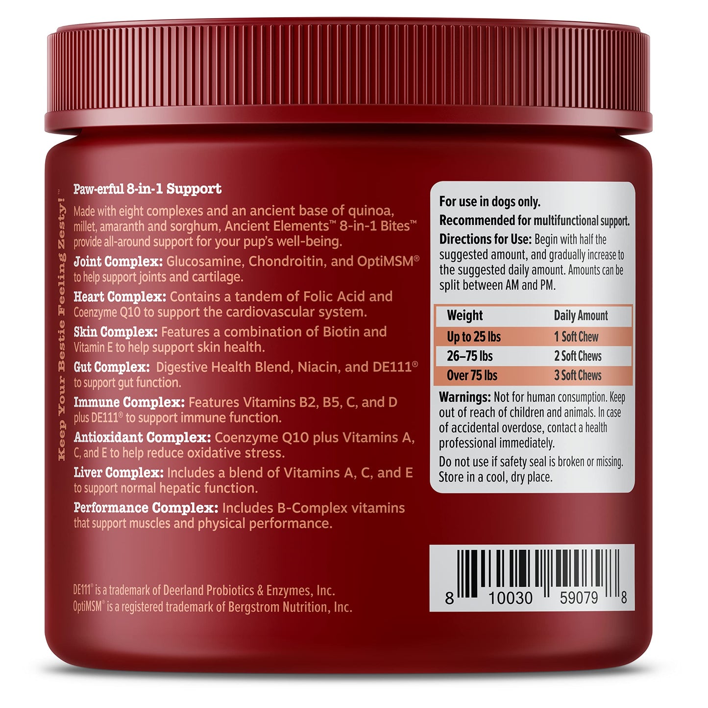 PawZest Omega Multivitamin Chews - Senior & Puppy