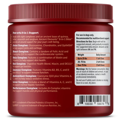 PawZest Omega Multivitamin Chews - Senior & Puppy