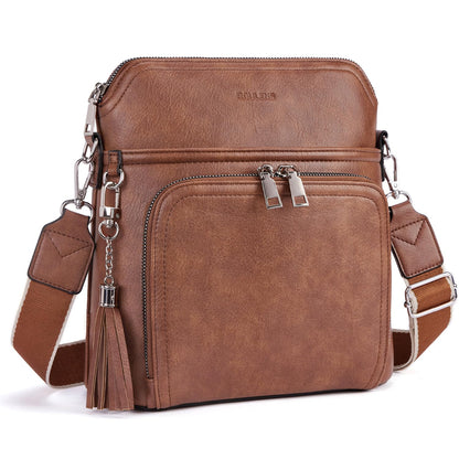 Tassel Charm Crossbody Bag for Women