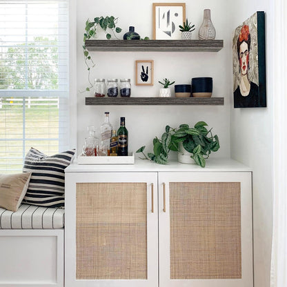 Rustic Farmhouse Shelves (008-40BN)