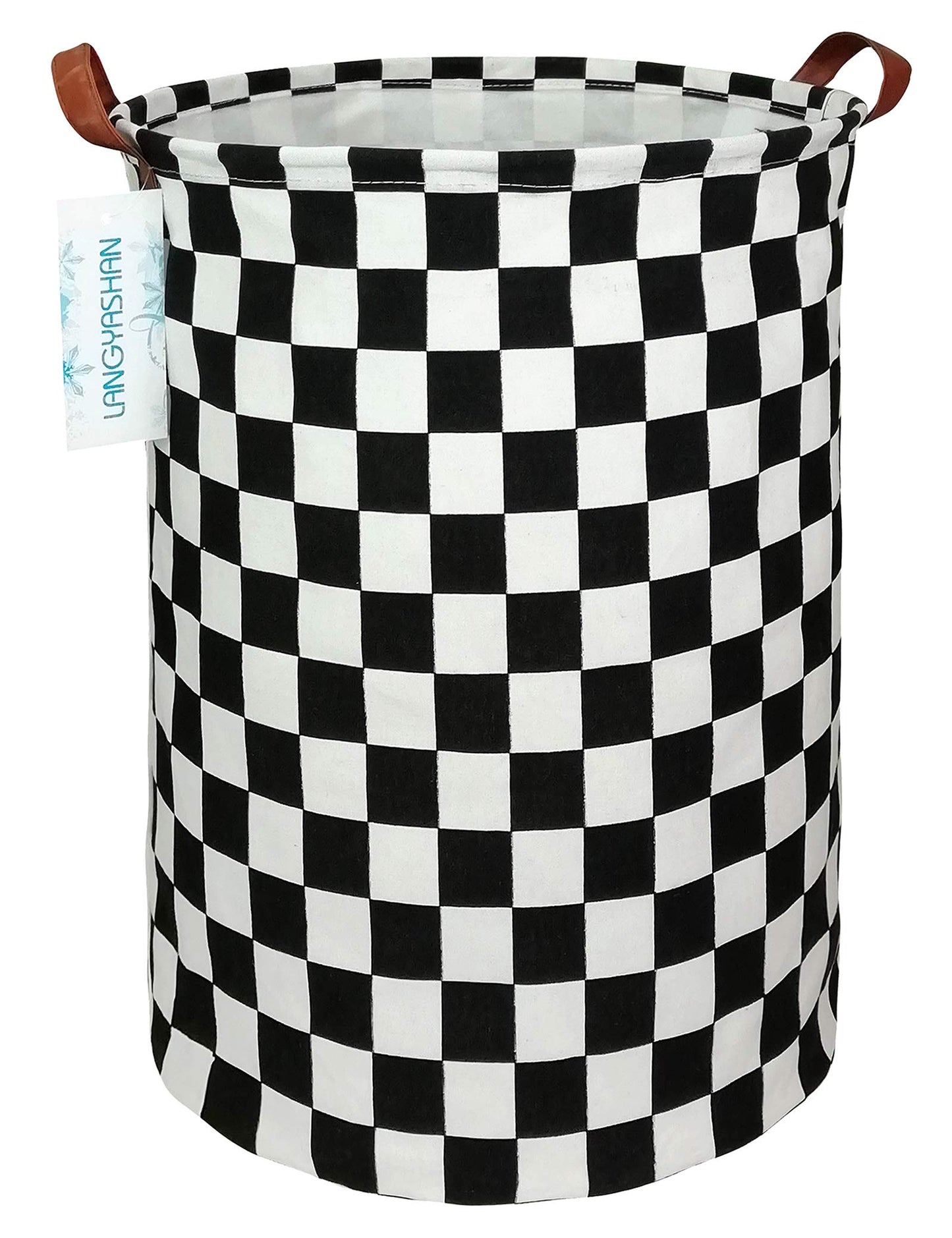 Collapsible Canvas Hamper by LANGYASHAN