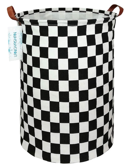 Collapsible Canvas Hamper by LANGYASHAN