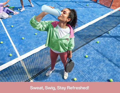 ChillKnight 26oz: Dual-Lid Leak-Proof Bottle