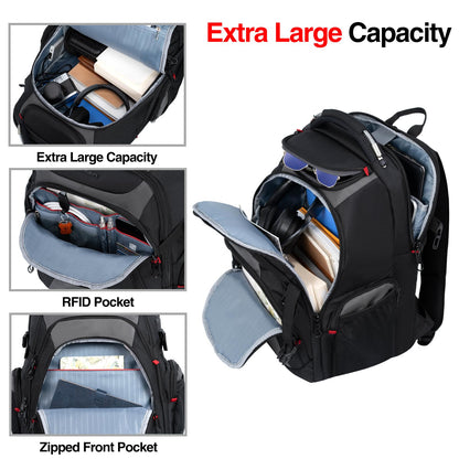 KROSER XL Shield Backpack - RFID & Water-Repellent