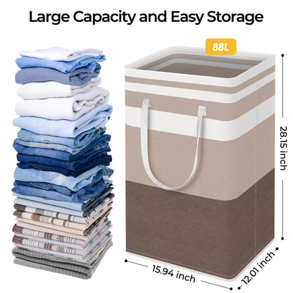 HomeHacks Duo Waterproof Laundry Baskets