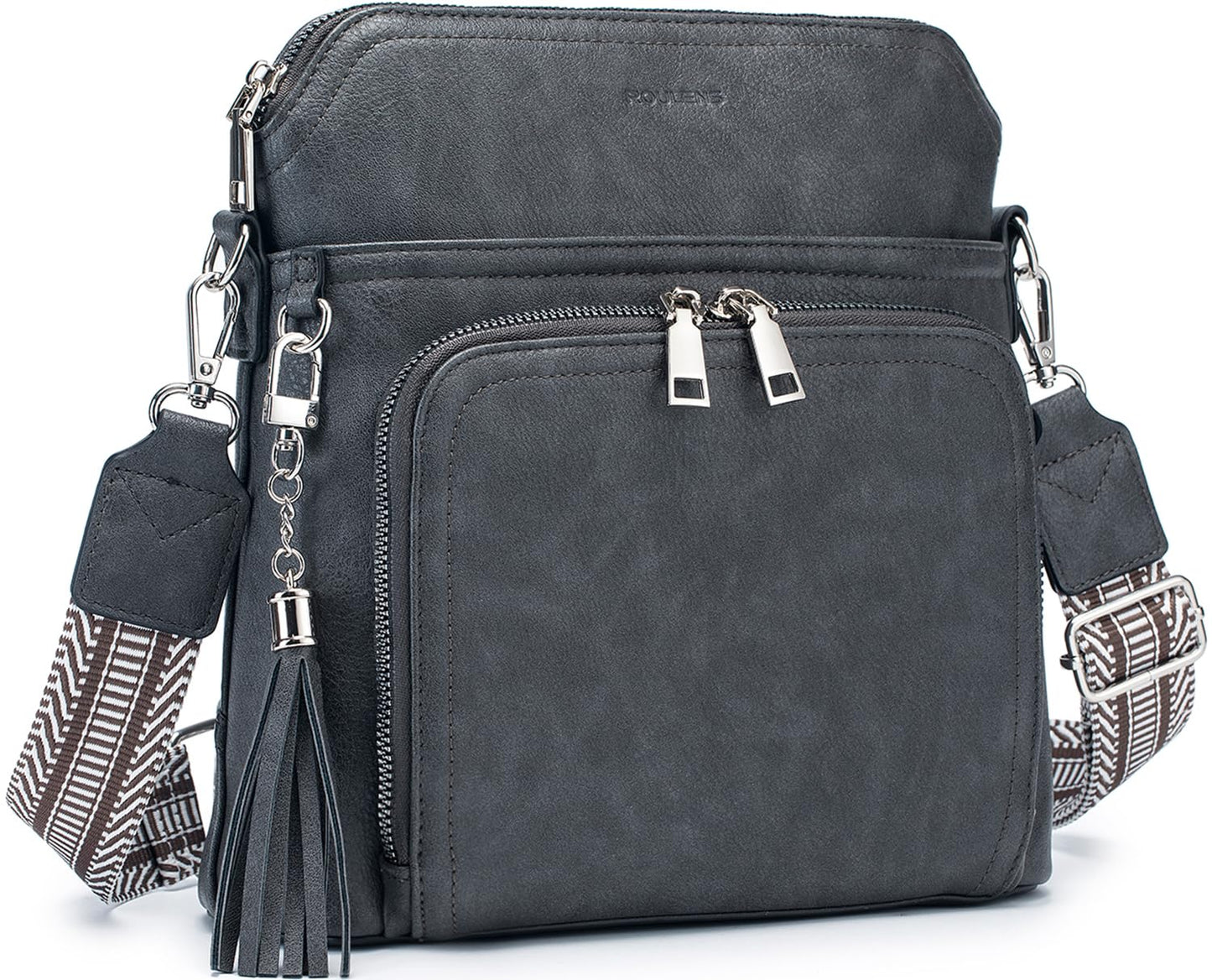Tassel Charm Crossbody Bag for Women