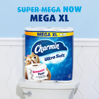 Charmin Cloud Soft: 6 Mega = 24 Regular Rolls