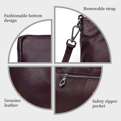 Iswee Luxe Leather Women's Medium Shoulder Tote