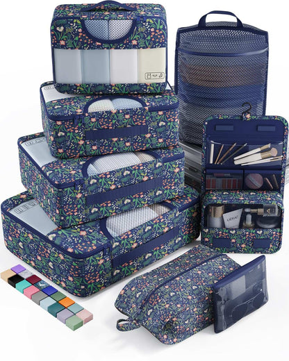 Veken Travel Cubes - 8 Piece Set
