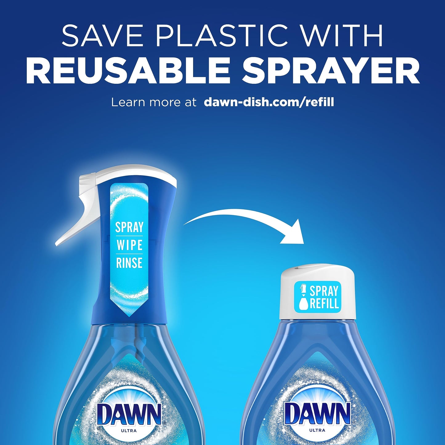 Dawn Powerwash Fresh: 1 Spray + 3 Refill Bundle