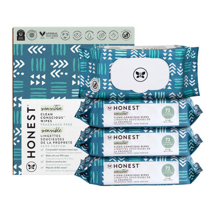 EcoGentle Multi-Use Wipes for Sensitive Skin