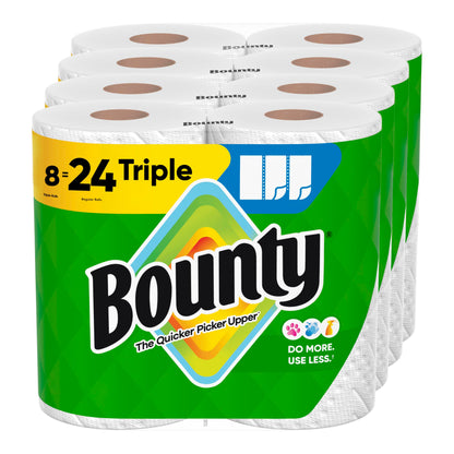 Bounty FlexiSheets: 8 Triple = 24 Regular Rolls