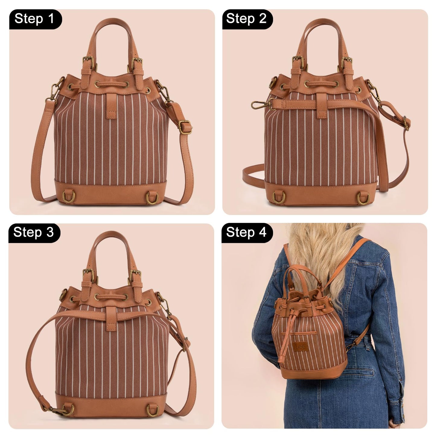 West x Lee Convertible Purse Set