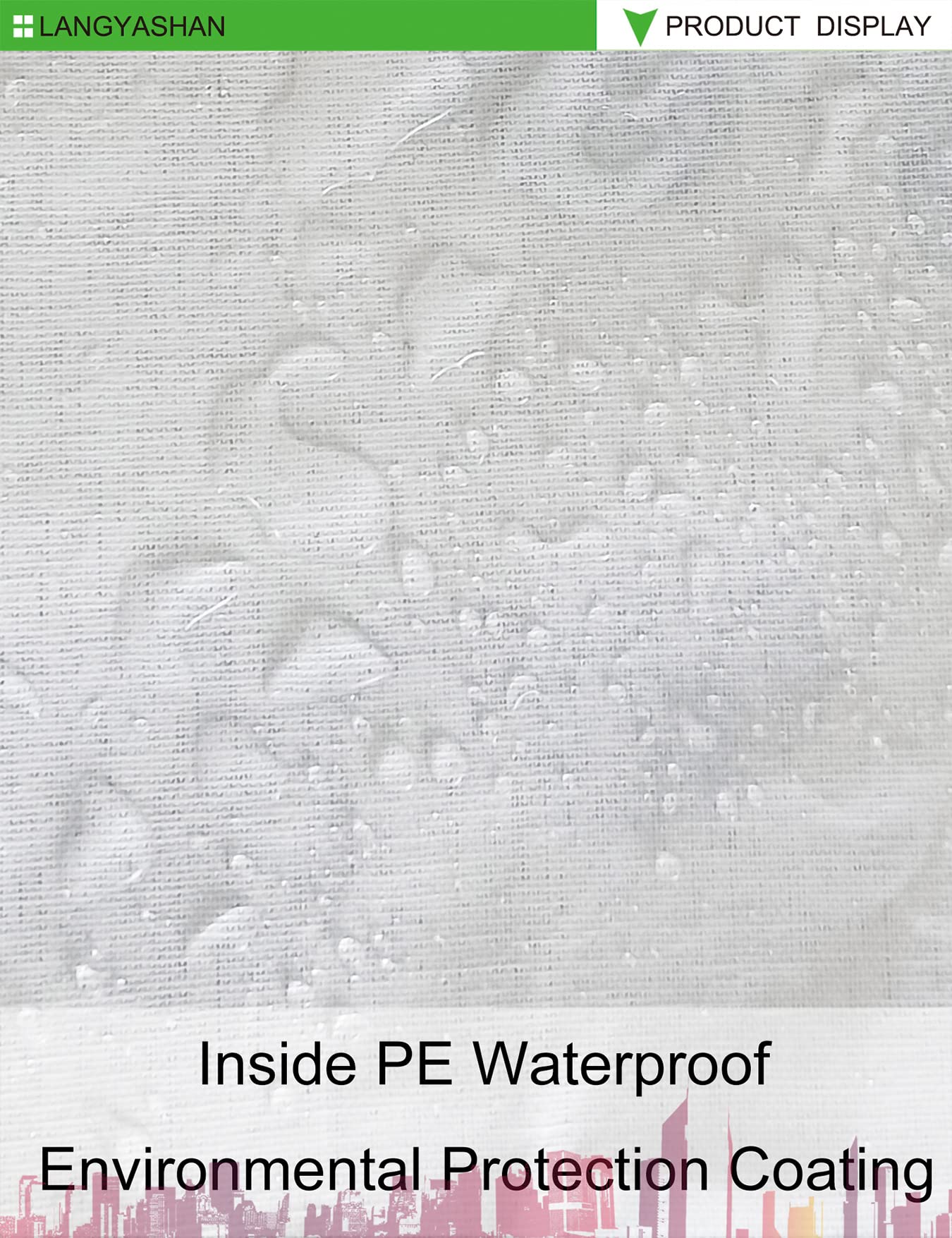 Collapsible Canvas Hamper by LANGYASHAN