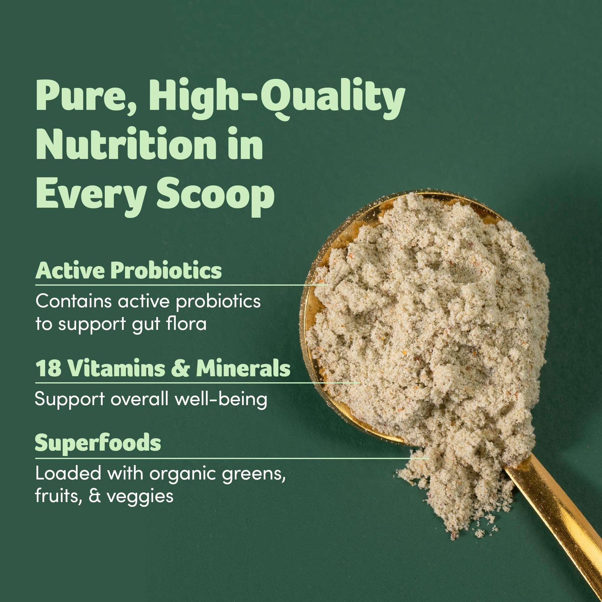 GreenBoost Superfood Smoothie Mix - Unflavored Bliss