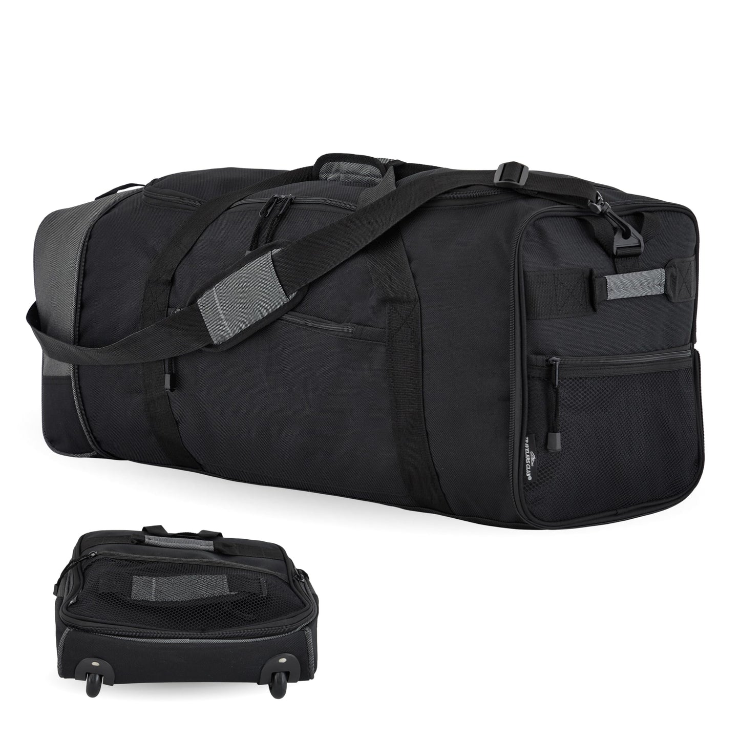 Traveler's Club Expandable Rolling Duffel Bag 32