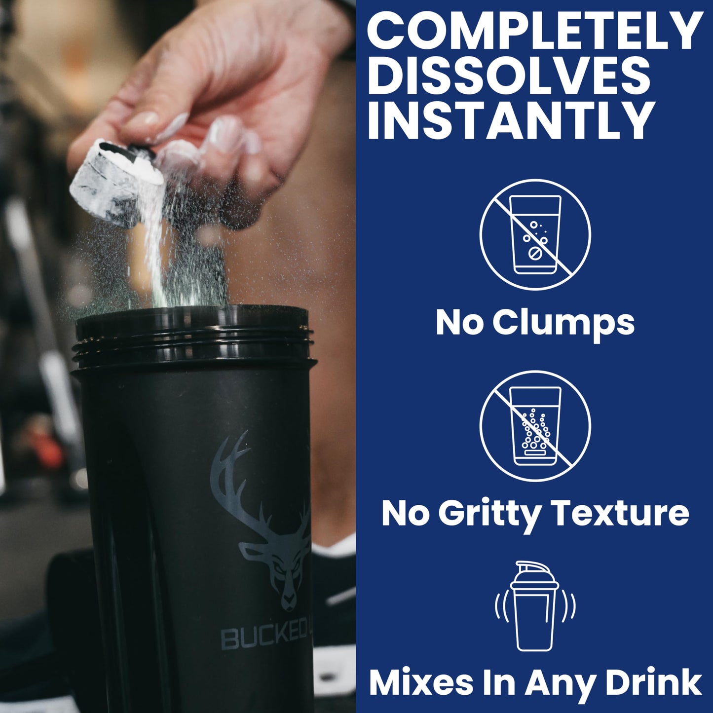 Bucked Up Micronized Creatine - Unflavored Power Boost