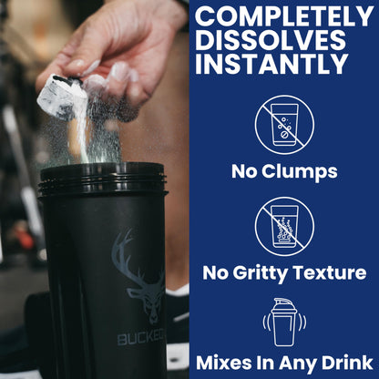 Bucked Up Micronized Creatine - Unflavored Power Boost