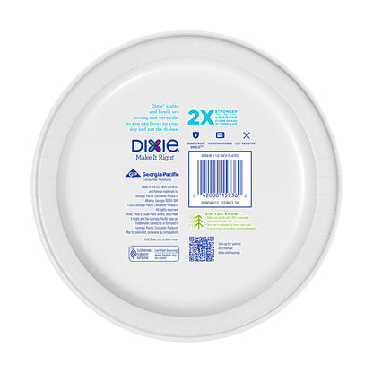 Durable Dixie 8.5 Plates: Strong, Safe & Soak-Proof