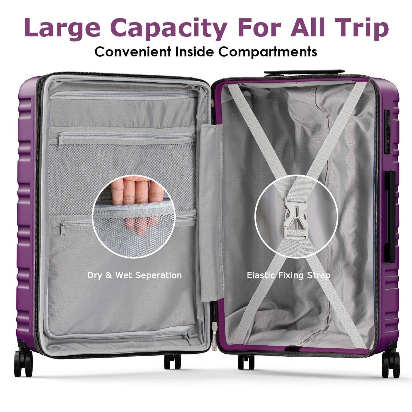 BEOW Spinner Luggage Set