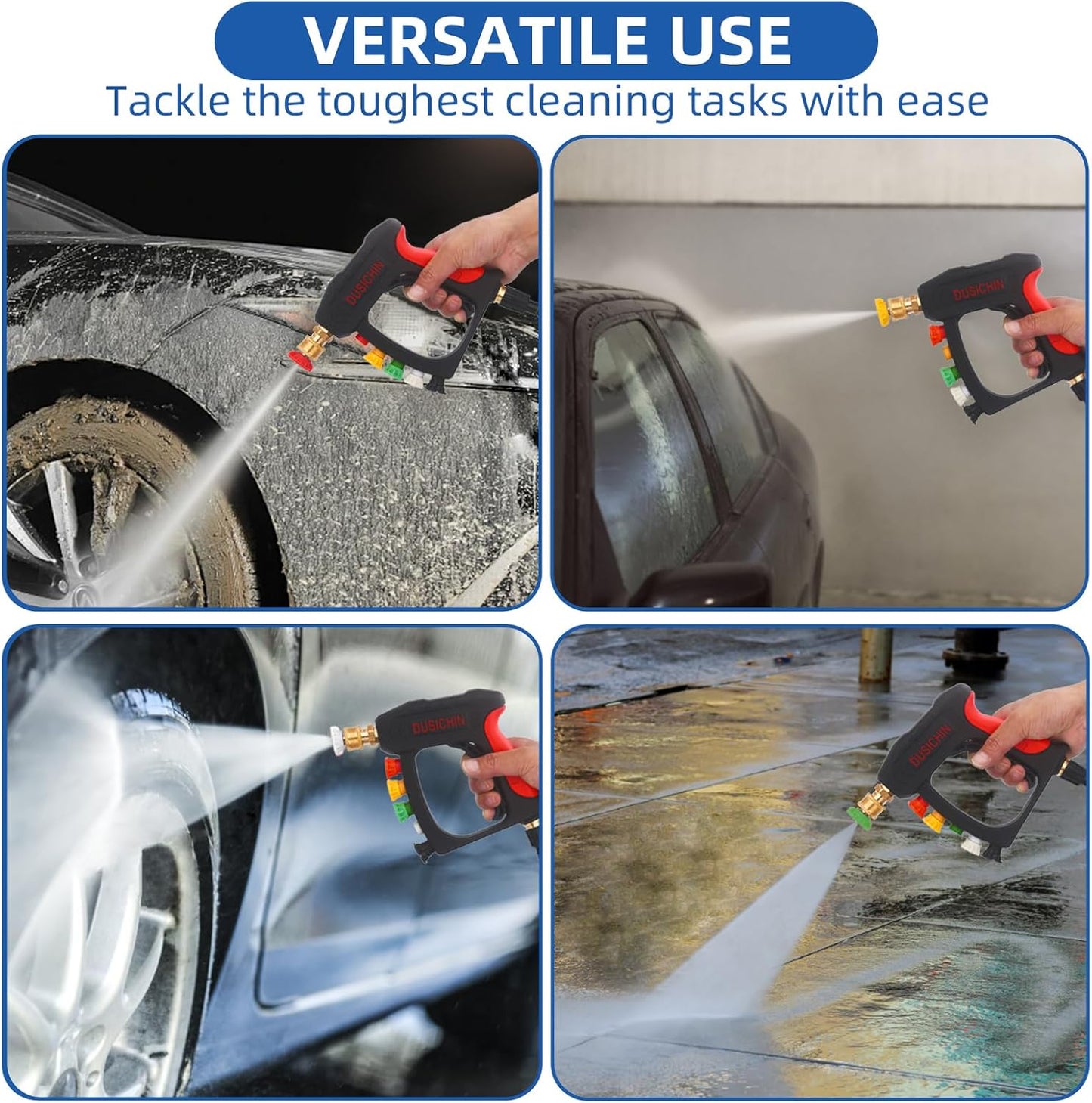 PowerWash Pro: Compact 3000 PSI Wand & Nozzle Set