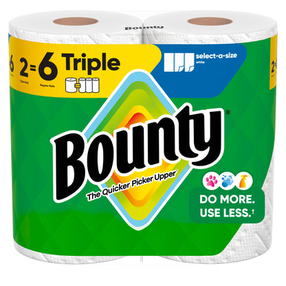Bounty FlexiSheets: 8 Triple = 24 Regular Rolls