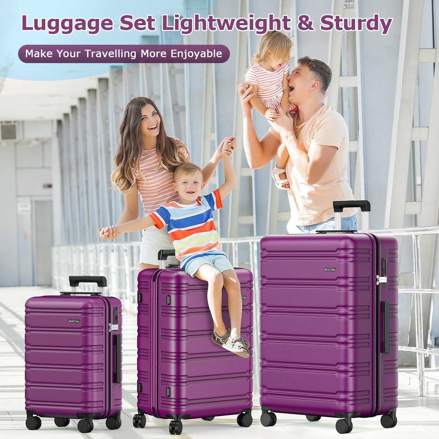 BEOW Spinner Luggage Set