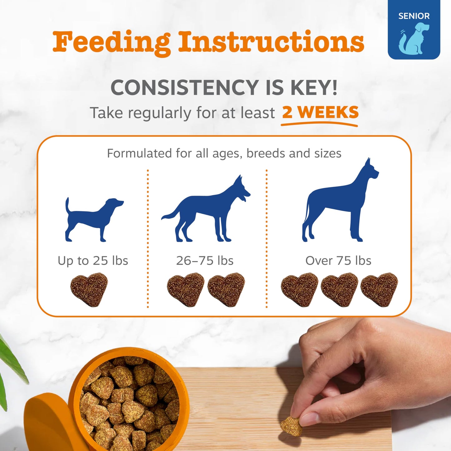 PawZest Omega Multivitamin Chews - Senior & Puppy