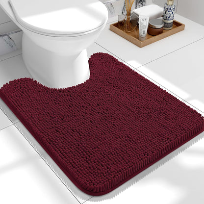 OLANLY Luxe Chenille Bath Mat - Quick Dry & Soft