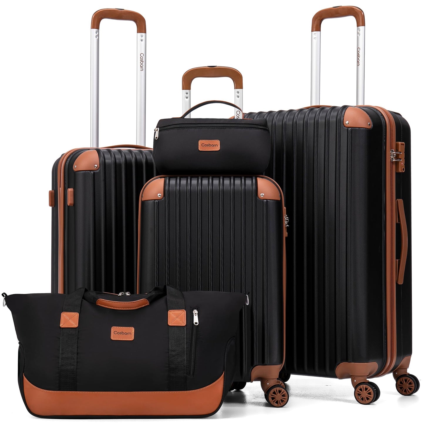 TravelPro 5-Piece Spinner Luggage Set