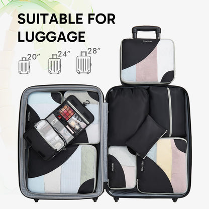 OlarHike Travel Cube Set - Cream Organizer & Gifts