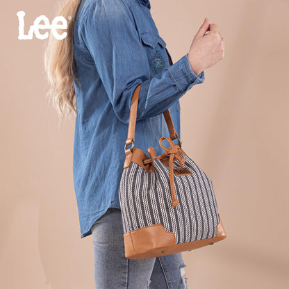 Montana West Lee Drawstring Hobo Bucket Bag