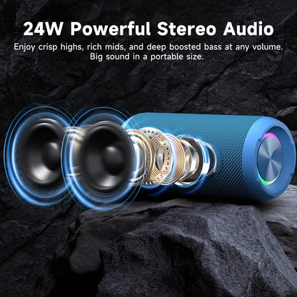 Ortizan AquaBass: IPX7 Bluetooth Speaker & Gift Pick