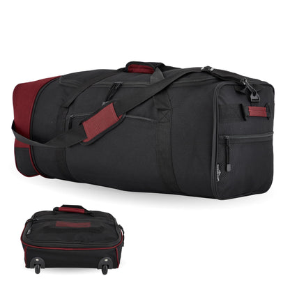 Traveler's Club Expandable Rolling Duffel Bag 32